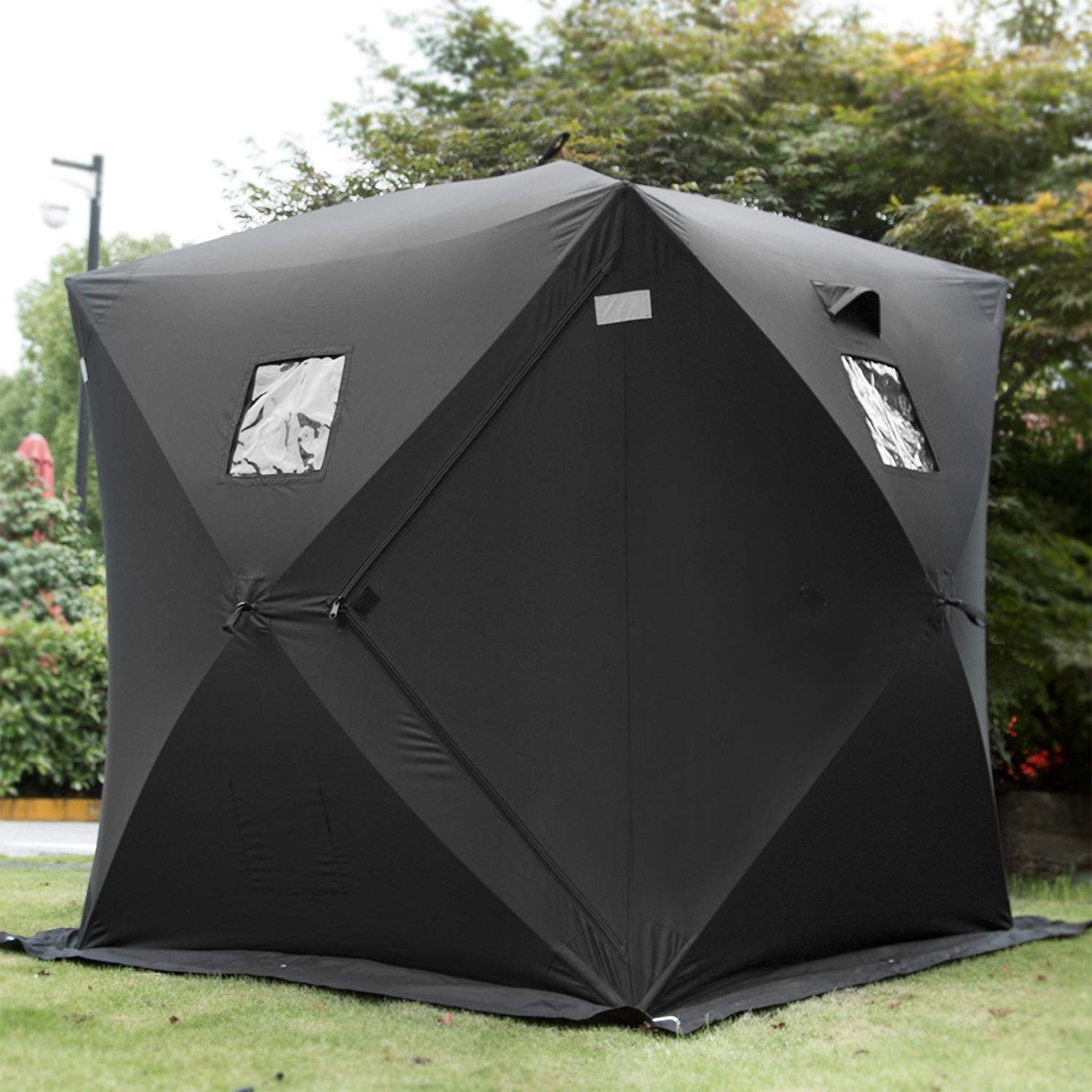 2021 cube composite cotton ice fishing fish round tent low price