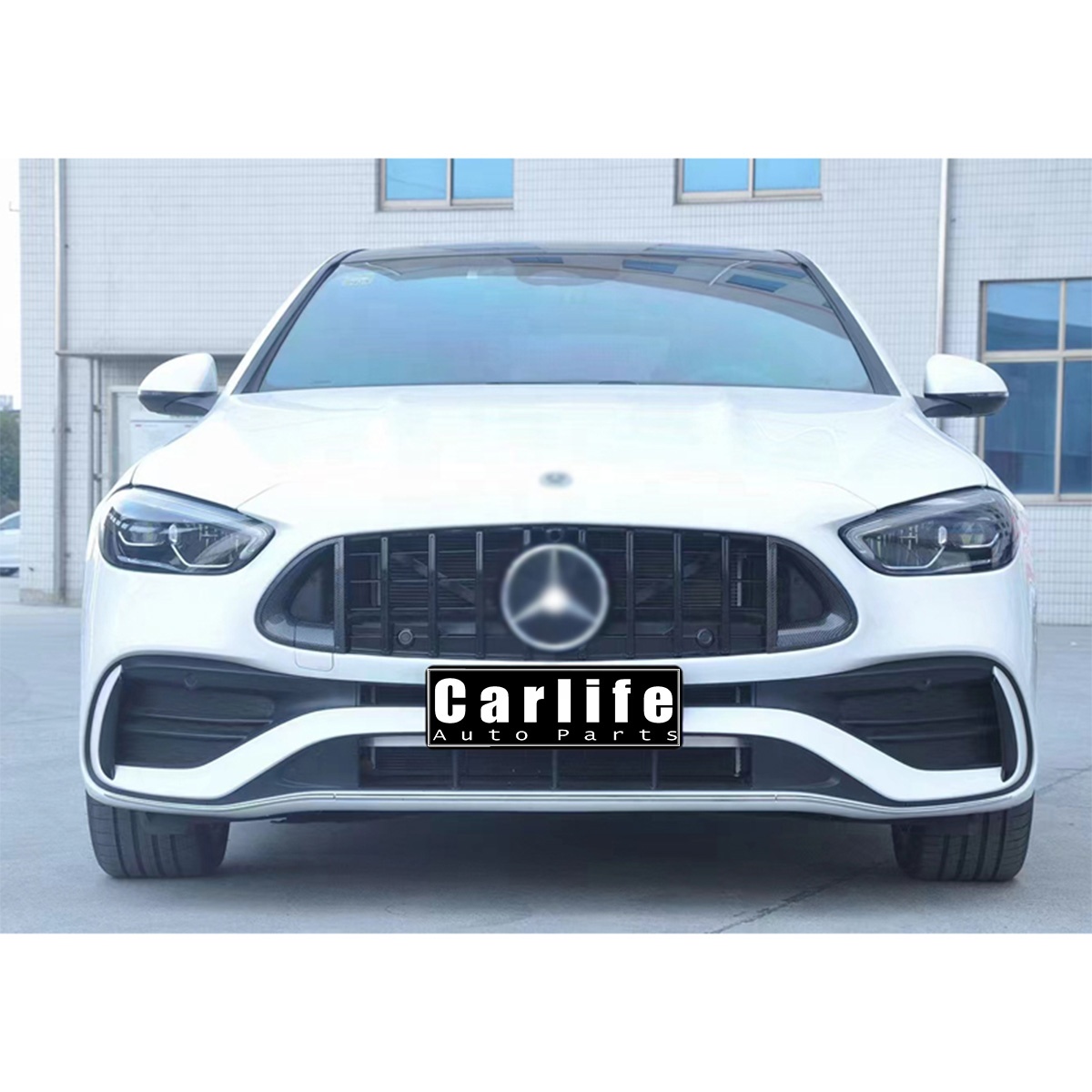 Передняя решетка для Mercedes benz C class W206 2021-2022, обновленный стиль B