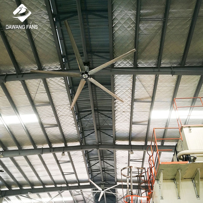 Airfoil Fan Big Kdk Ceiling Fan Hot Weather Cooling Large HVLS Electric Fan to Thailand
