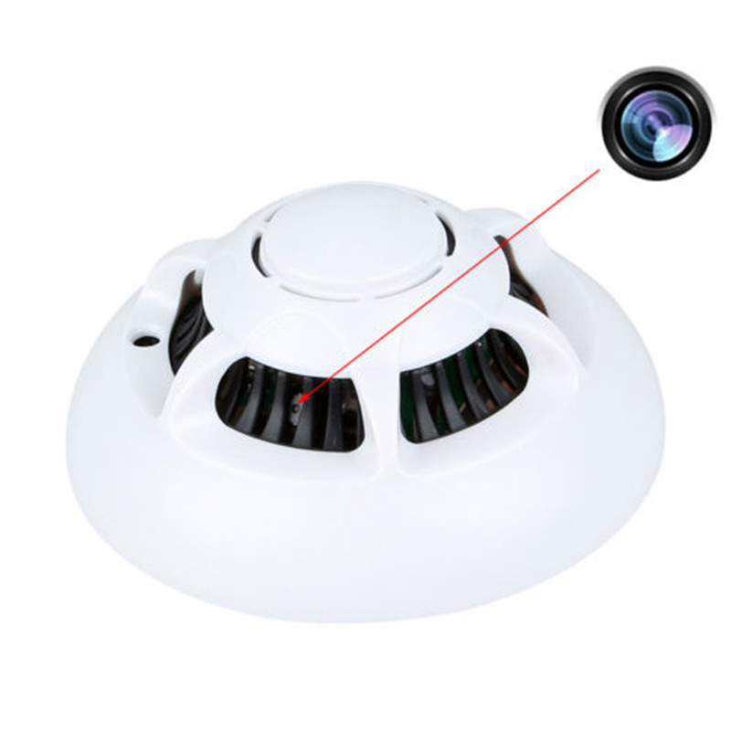 Wireless Smoke Detector Hidden Camera For Nanny Cam Baby Monitor Remote Control 1080P Hidden Spy Camera Invisible