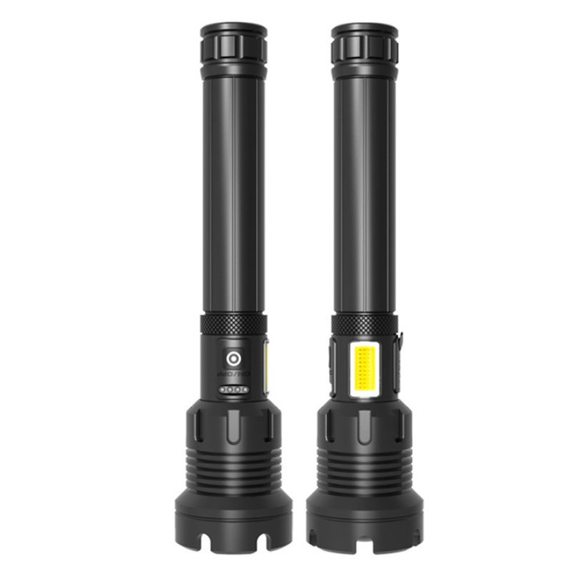 2KM Long Rang Zoom XHP90.2 4000 lumen USB Rechargeable Hunting Torch Light, Most Powerful XHP90 Led Flashlight With Power bank