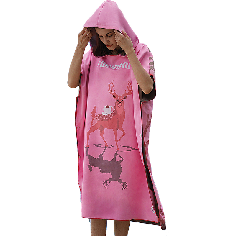 New style face cloth hand towel bath towel swim cloak Hooded Towel Beach Swiming