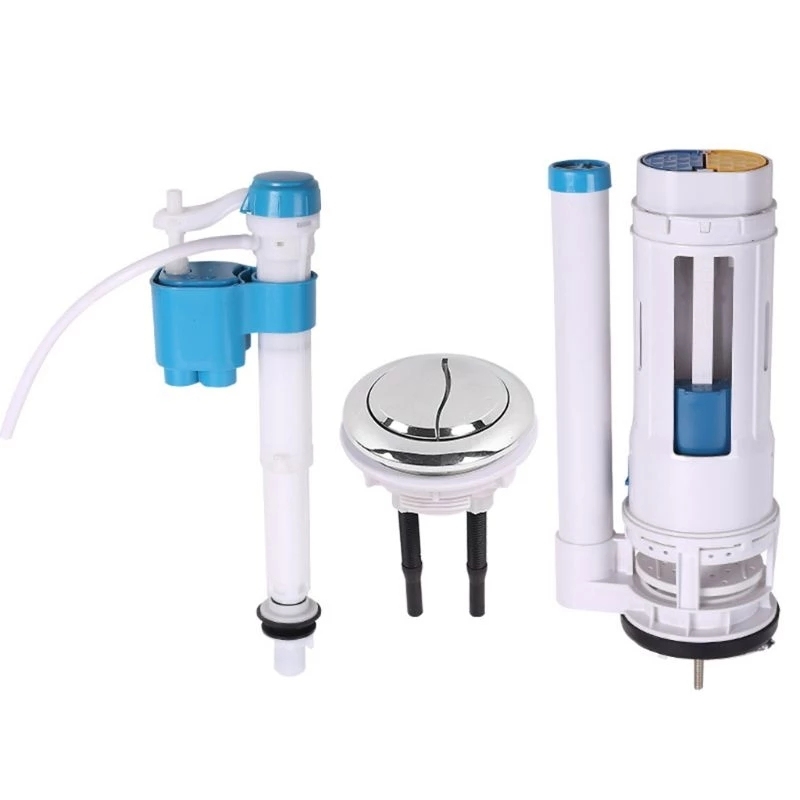 HOt sale Universal Toilet cheaper plastic water saving toilet flush valve Bathroom Cistern mechanisms Toilet Cistern Fittings