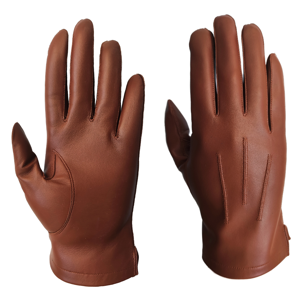 Classic Sheepskin leather Gloves Whole Pique Sewing