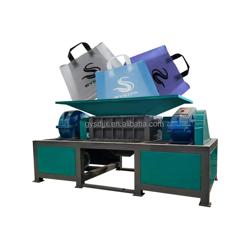 High Efficient And Low-cost Plastic Shredder For Plastic Bag