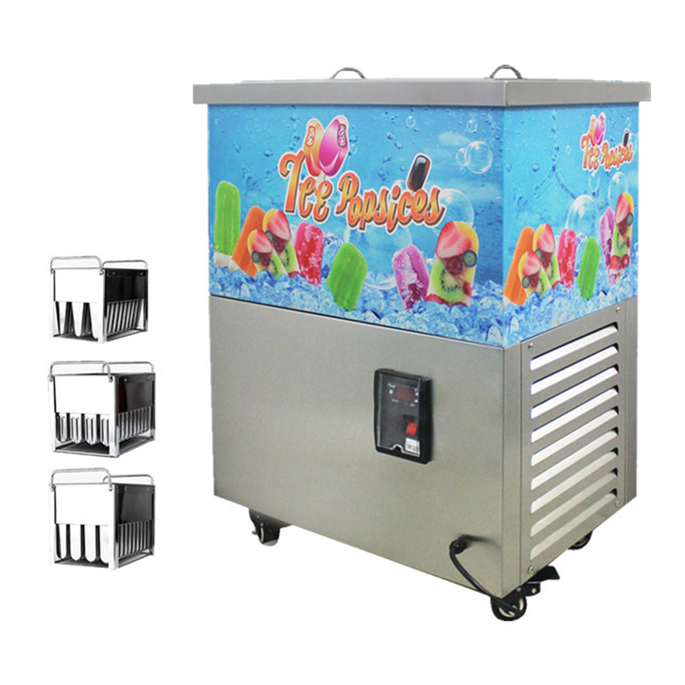 Commercial machine to make popsicle