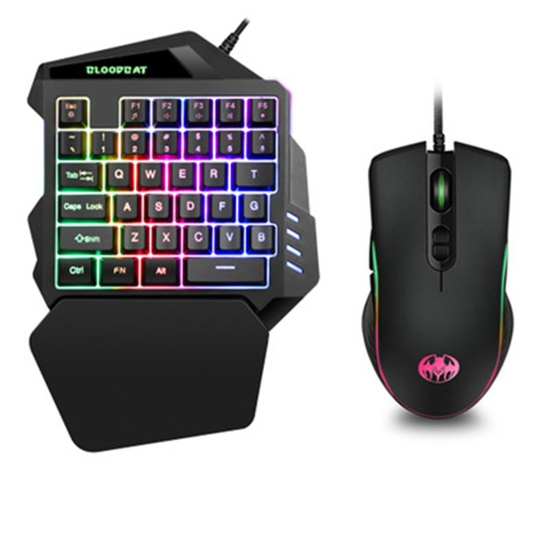 Oem мини игровая клавиатура с 3-цветной смешивания подсветка для ПК с системой андроида и видео игровая мышь и клавиатура для игр 1 заказ