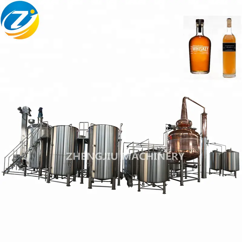 200L, 500L, 1000L, 2000L copper pot distill batch distillery equipment whishy brandy vodka and gin distillery