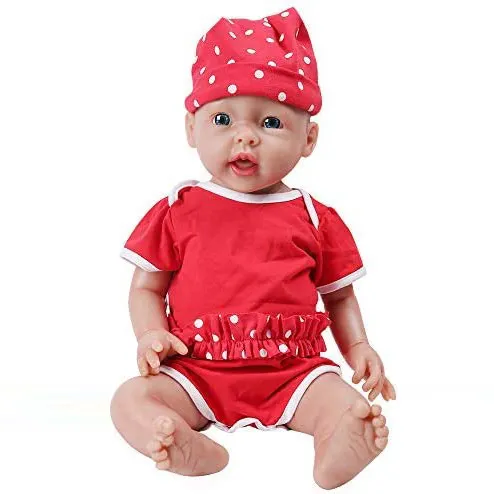20 inch real looking new born baby doll silicone