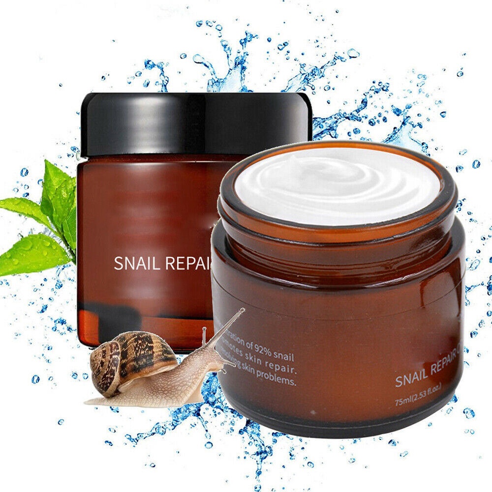 Organic Night Cream with Snail Extract Retinol Vitamin Milk Silicone Arbutin Anti-Aging and Wrinkle Face Moisturizer