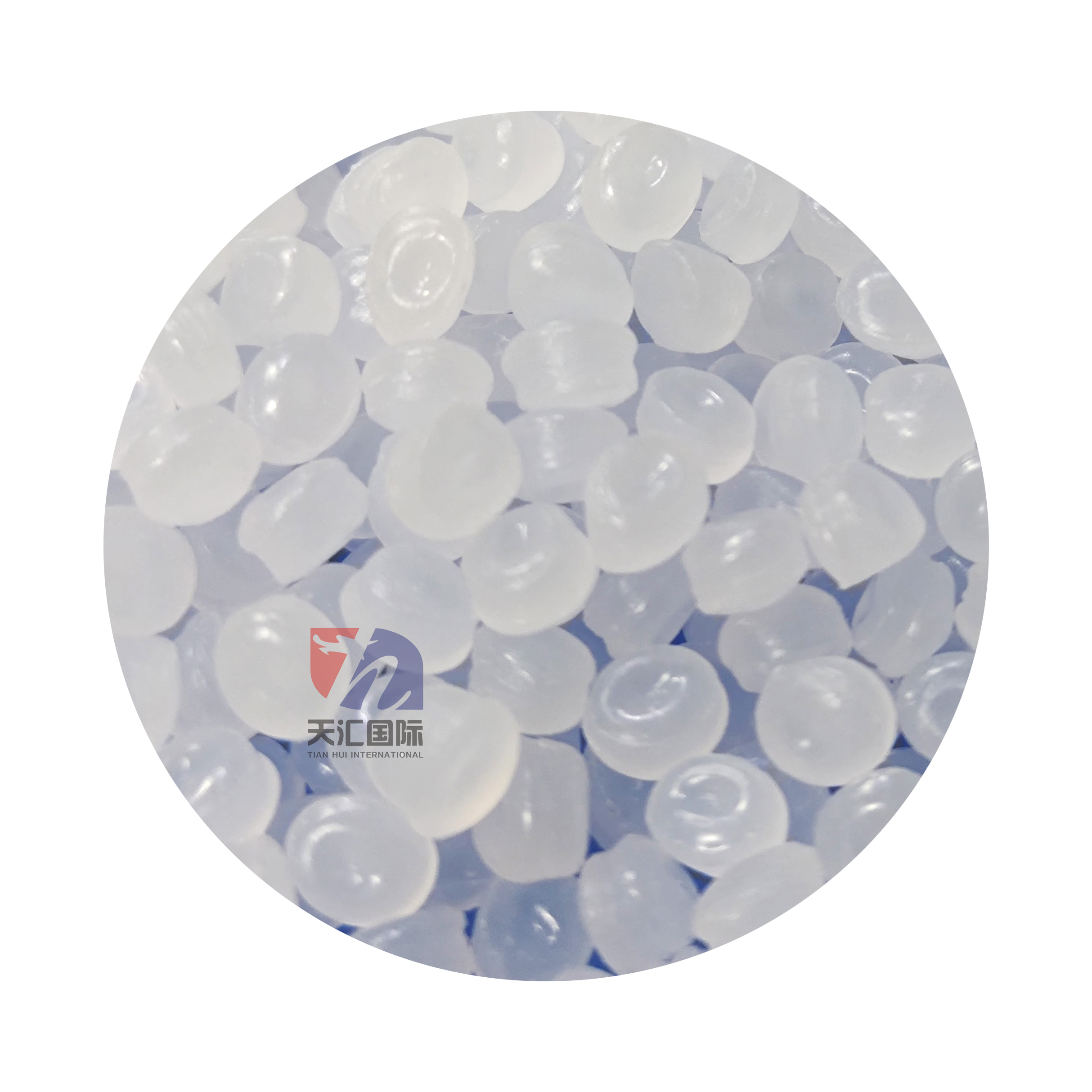 Необработанная полиэтиленовая Смола Ldpe для термоусадочной пленки, сырье/белые восковые полиэтиленовые гранулы для клейкой пленки и пищевой упаковочной пленки LDPE