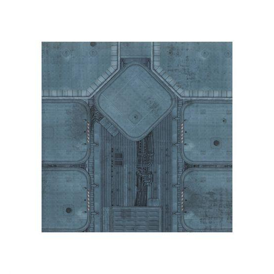 Дешевый коврик квадратного размера Battle City