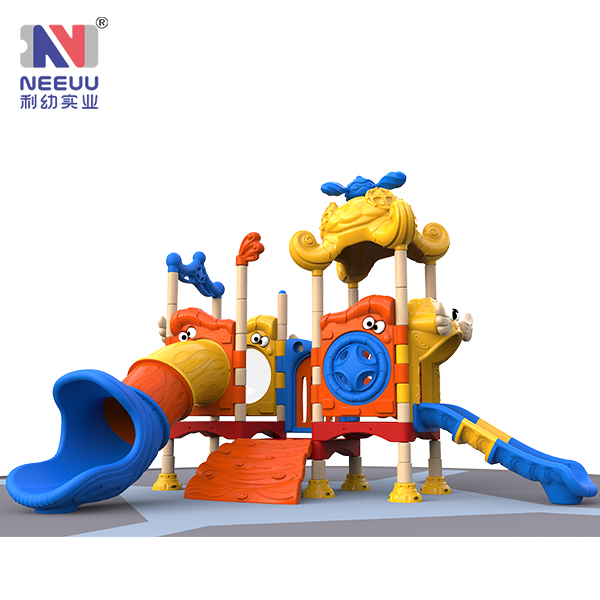 Liyou школа открытая игровая площадка и слайд amusement equipment все пластиковые серии