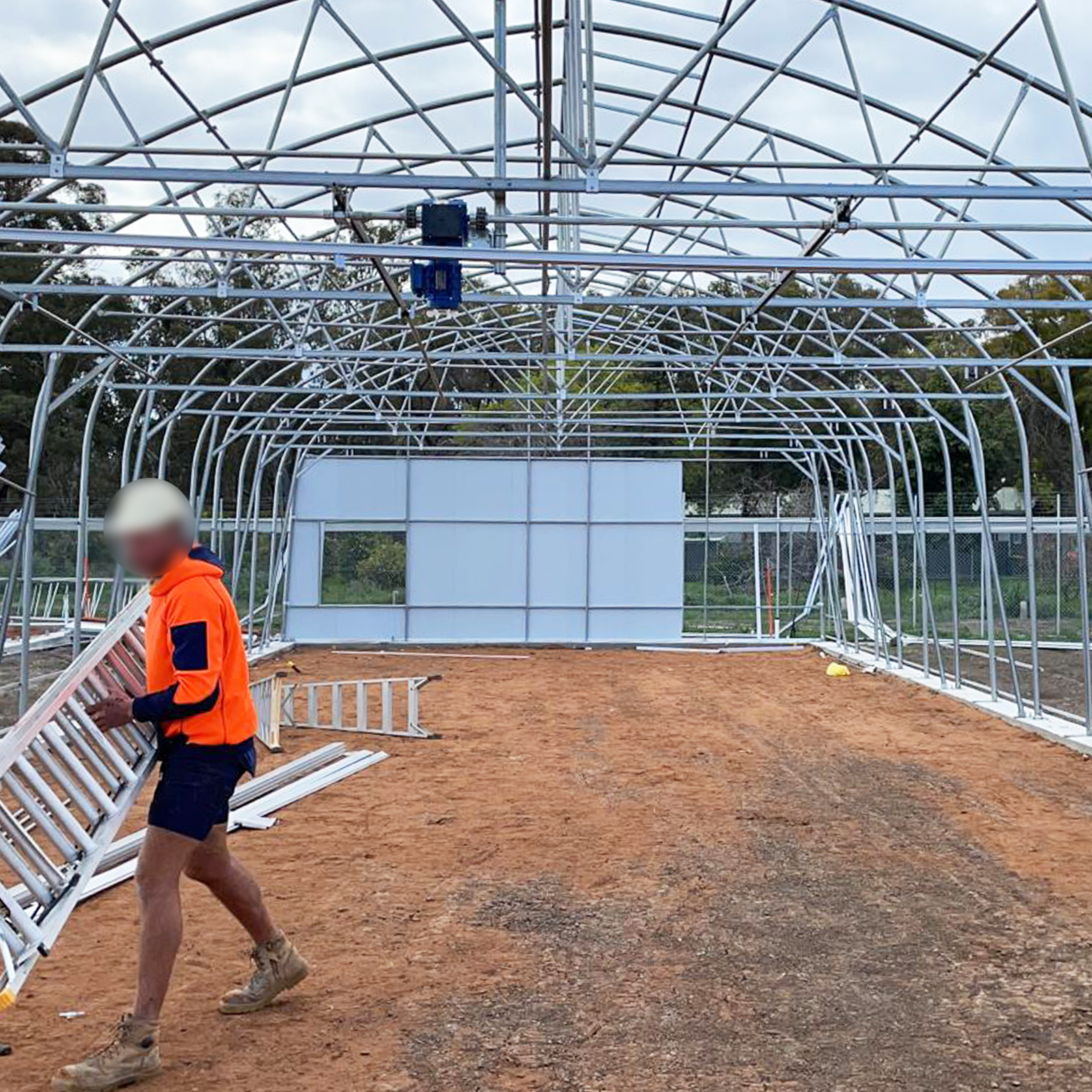 MAXPOWER Agricultural Greenhouses Metal Frames Greenhouse Steel Skeleton Solar Mounting Structure