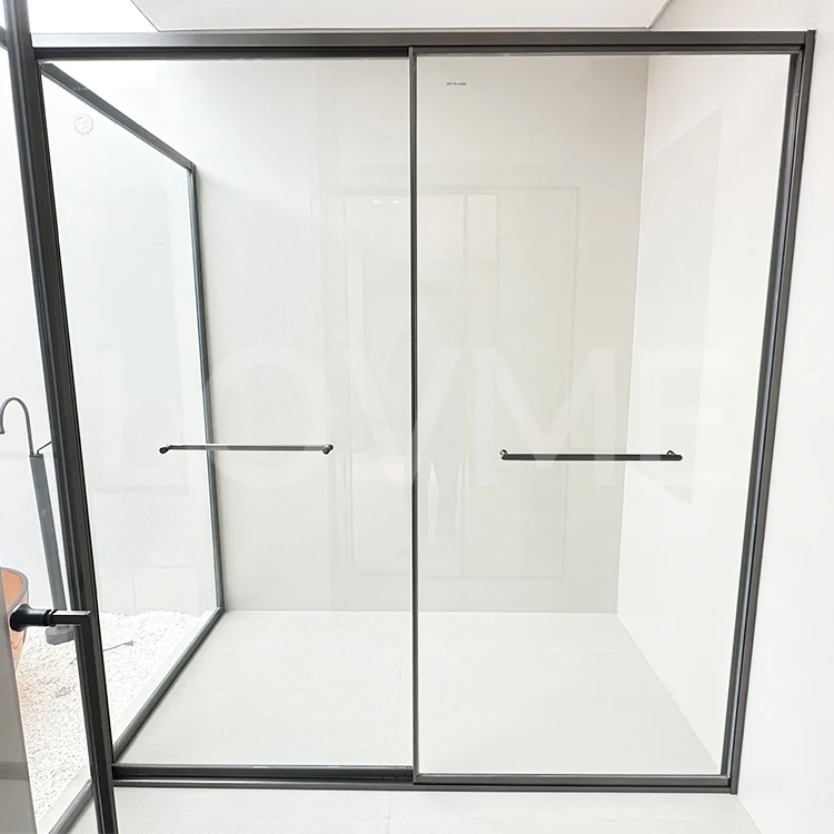 Popular Sales Department Shape Bathroom Factory Manufacture Aluminum Frame Shower Room Shower Cabin