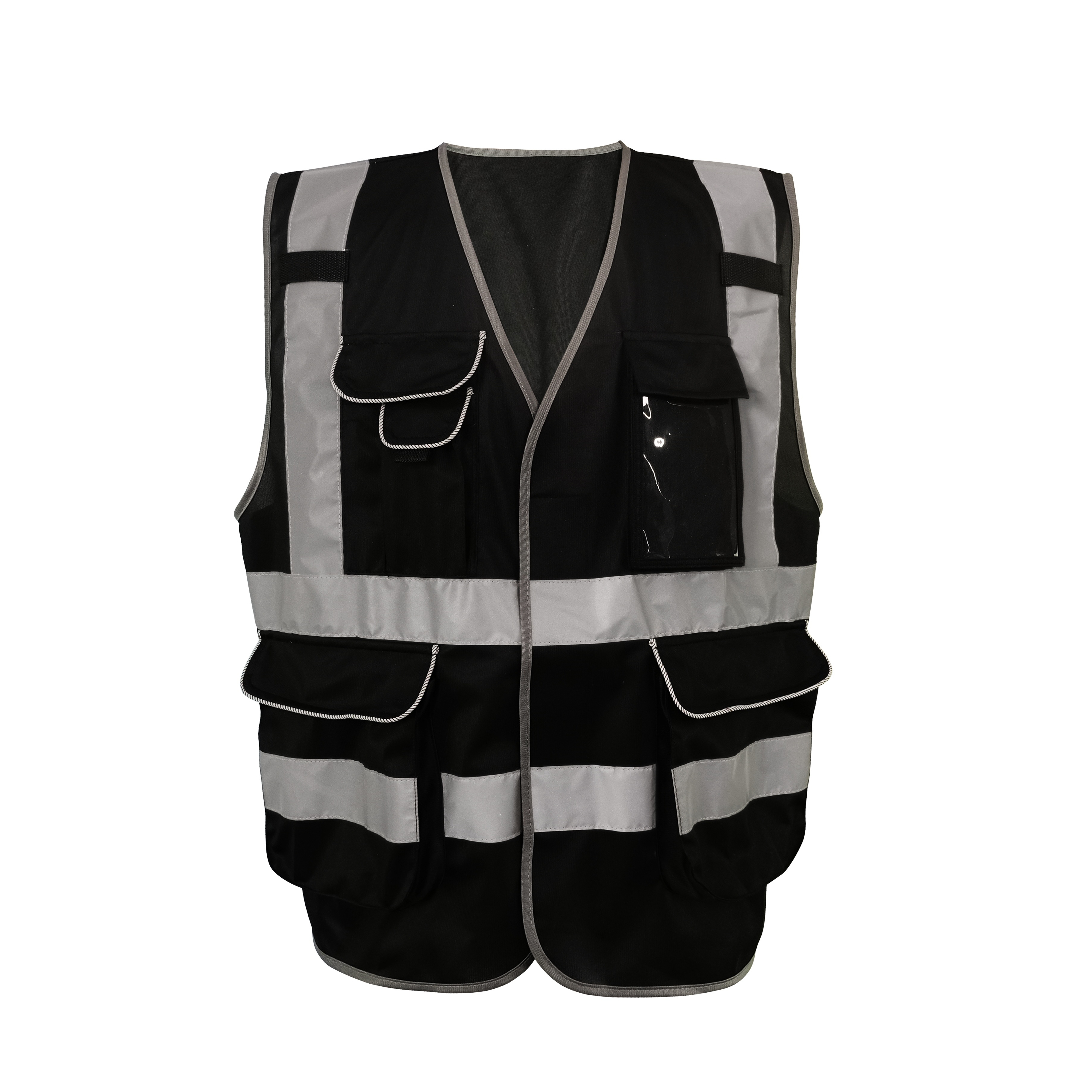 LX 100% Polyester Mesh Hi Vis Safety Reflective Construction Vest ANSI Class 2 Security Vest
