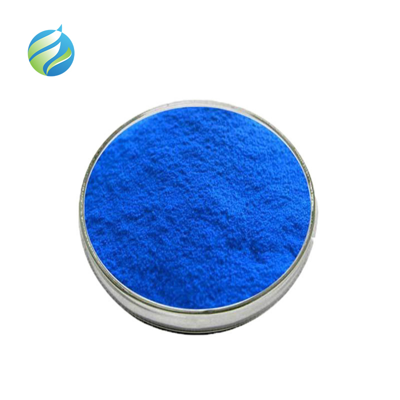 Wholesale ghk-cu Cosmetic Raw Price copper peptide ghk-cu powder