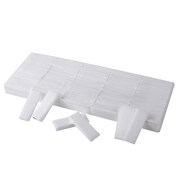 disposable depilatory hair removal pack bleached wax empty paper strips for bikini