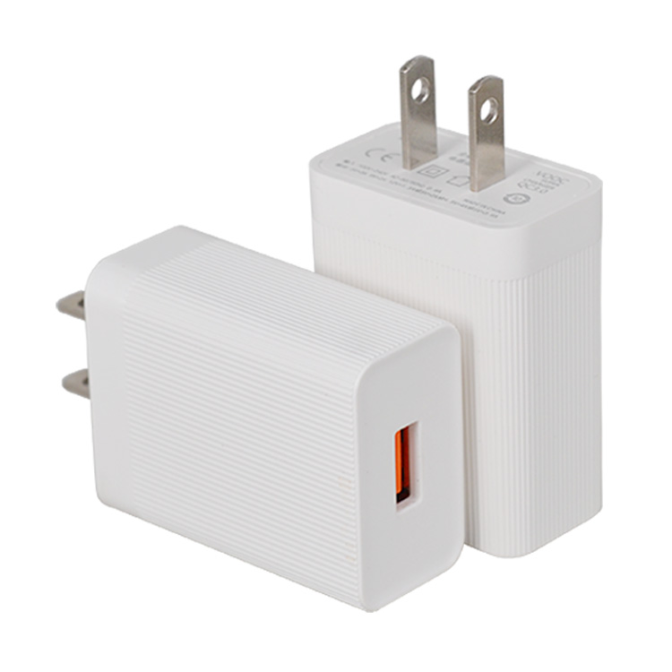 US Plug White 18W USB3.0 QC 3.0 USB Quick Chargers mobile phone