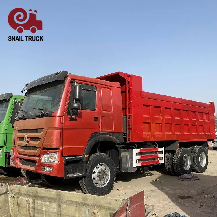 Cheap price used Howo truck 6x4 dump truck for sale