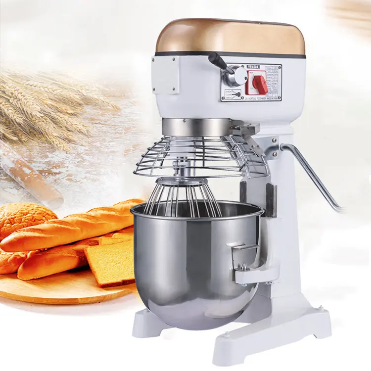Automatic Stainless Steel 20L 3 Speed Commercial Bakery Planetary Mixer Food Mixer