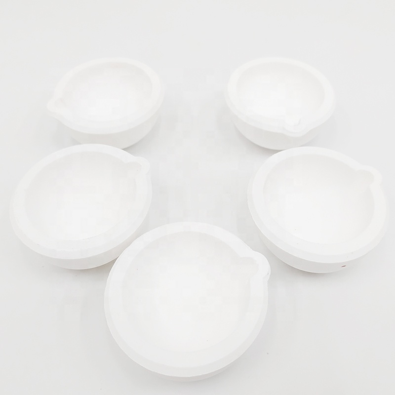 High Pure Quartz Ceramic Crucible Bowl Cup for Melting Casting