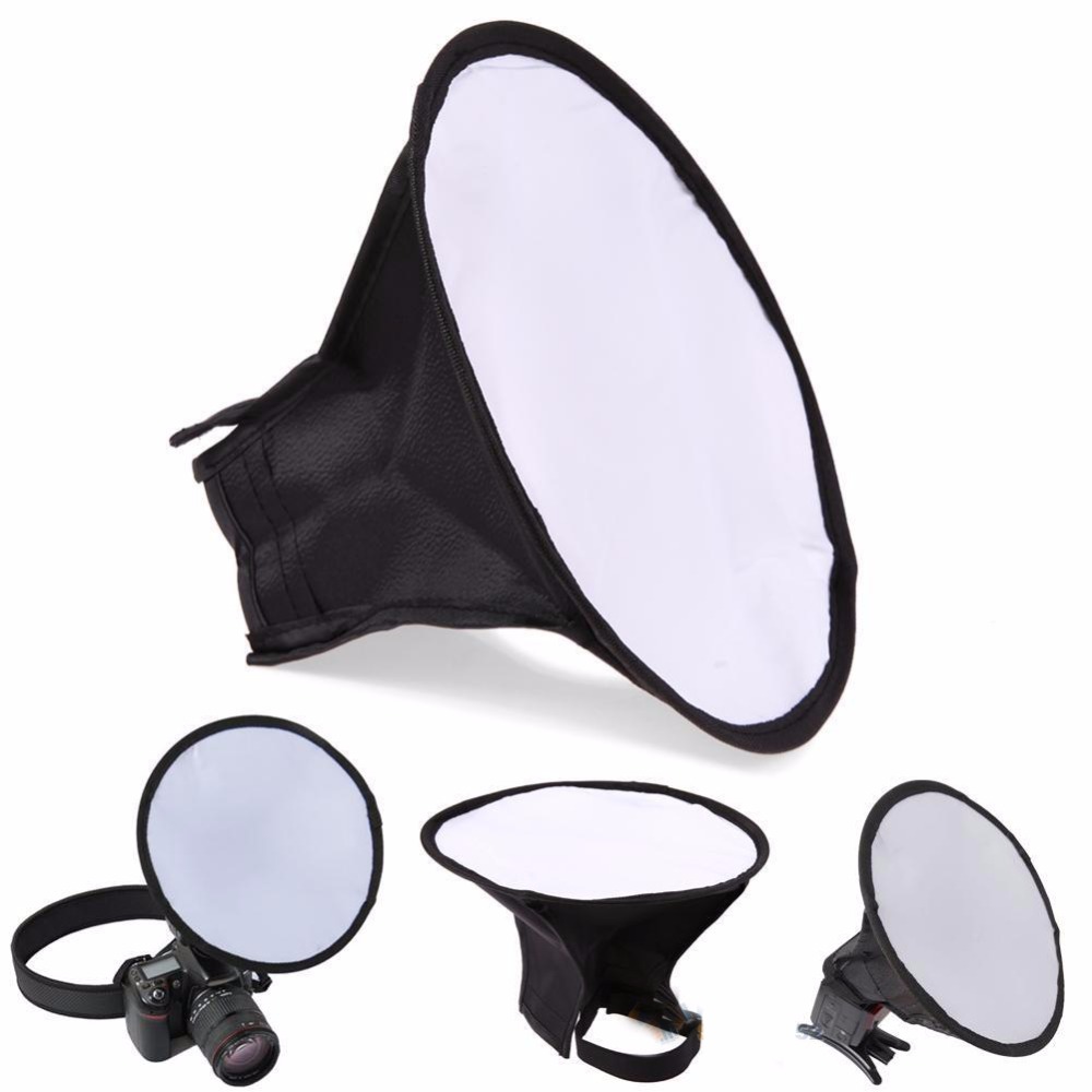 8 дюймов 20 см круглая вспышка Софтбокс диффузор для Pentax GODOX TT685 TT600 Pixel VILTROX JY-680A YONGNUO Speedligh