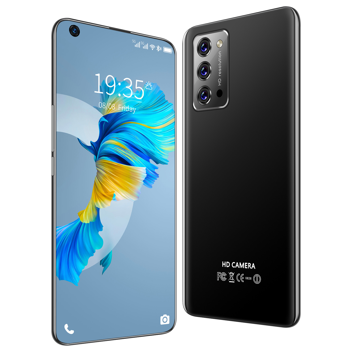 Note30 ультра + 7,5 дюймов HD экран Android смартфонов 16GB + 512GB 5G LET 10-ядерный MTK6889 Две сим-карты для мобильного телефона и GPS поворачивающееся на сотовые телефоны