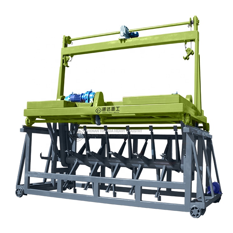 compost turner machine for mushroom