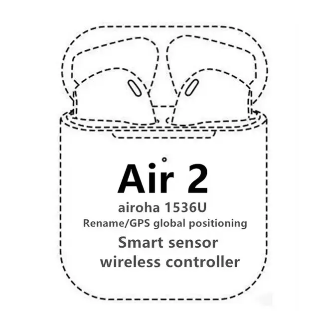 Air 2 pods Rename Original 1:1 Gps Jl Airoha Earphone Air2 Gen 2 Wirless Earbuds For Airpodding 2