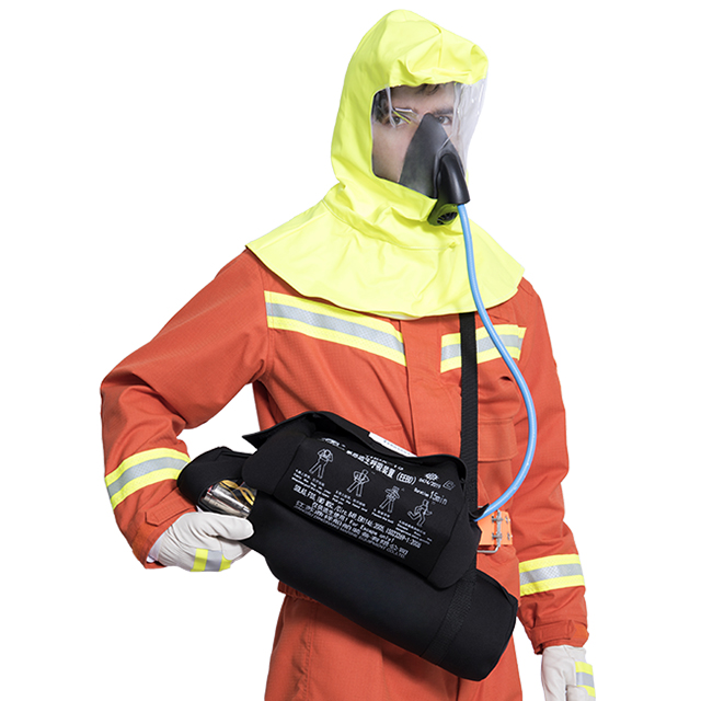 factory self-rescue fire escape 3L steel cylinder Portable compressed Air EEBD firefighting safety device