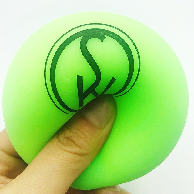 Custom Hot Sell Anxiety TPR stress reliever Custom Stress Vent Anti Stress Ball With Logo
