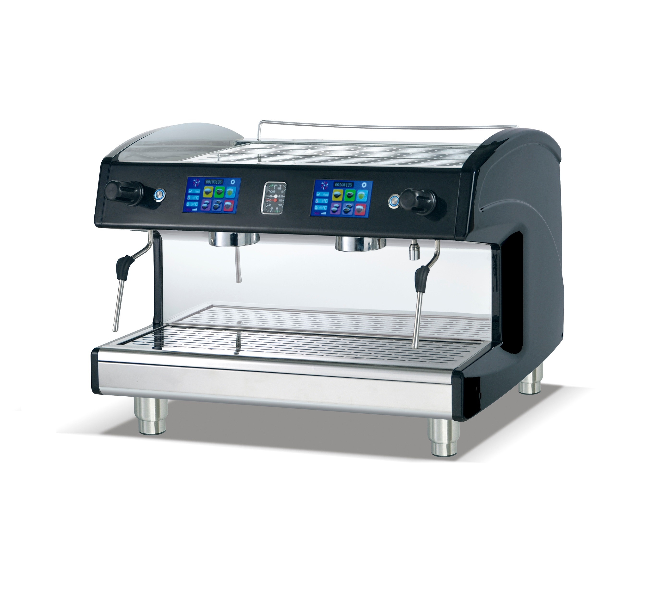 High quality commercial espresso machine double head coffee machine Semi-Automatic coffee maker