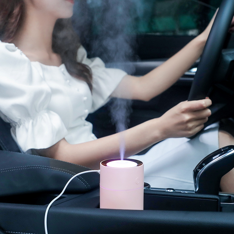 Портативный Беспроводной Автомобильный увлажнитель воздуха 7 видов цветов Usb номер увлажнители воздуха 320 мл домашний ультразвуковой Арома-увлажнитель
