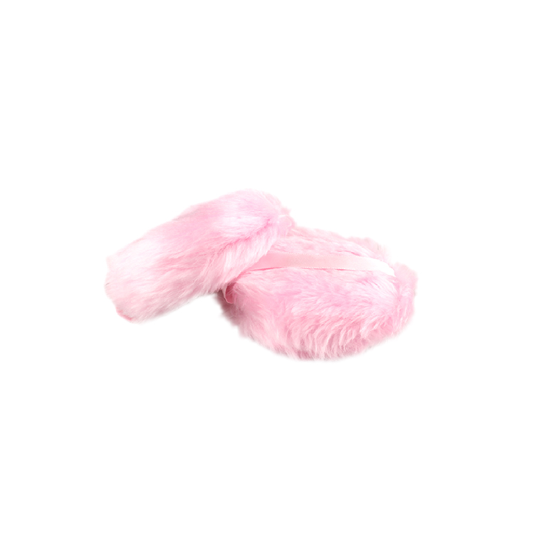 Cotton material high quality beauty private label makeup sponge cosmetic puff for beautiful self