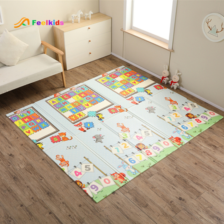 Распродажа, складной детский игровой коврик XPE, цветной игровой коврик для детей по низкой цене