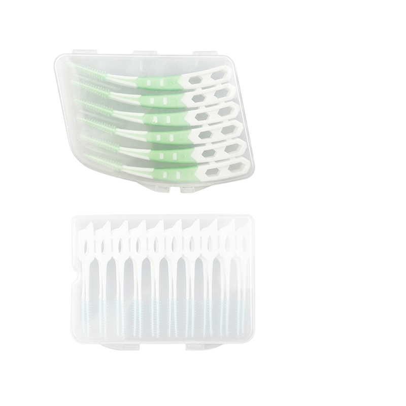 Wholesale Bulk Portable Reusable Toothbrush Toothpick Dental Interdental Brush For Teeth Cleaning