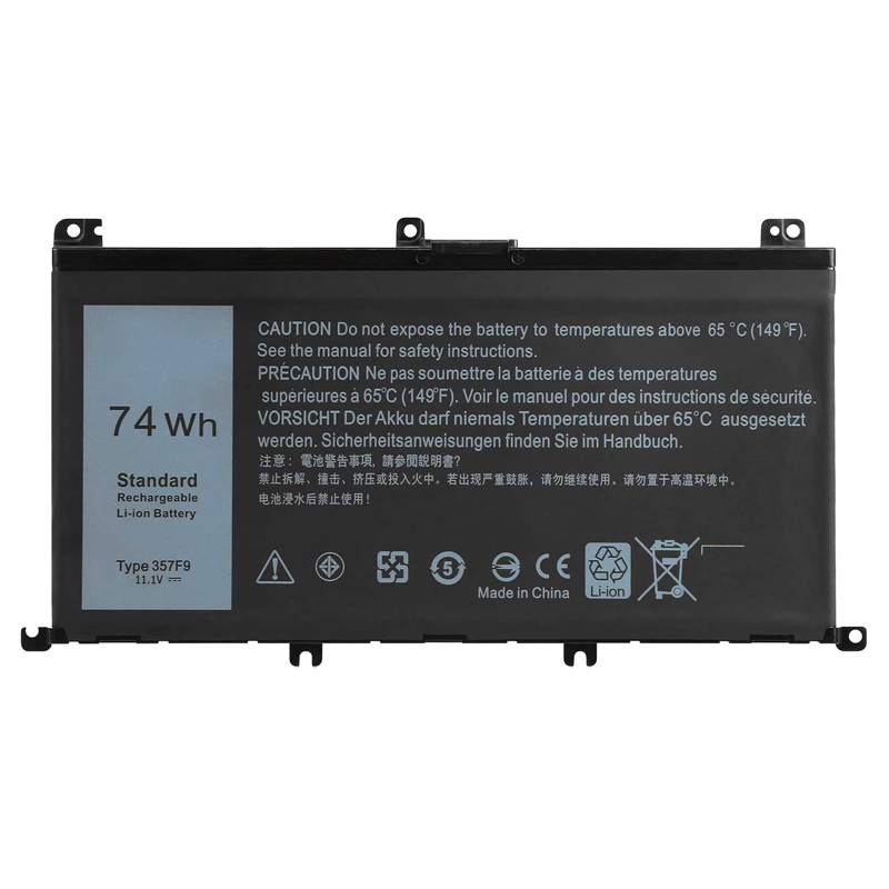 Стандартный литий-ионная аккумуляторная батарея 357F9 для Dell Inspiron 15 5576 5577 7566 7567 7557 7559 ноутбук INS15PD-1548B INS15PD-2748B