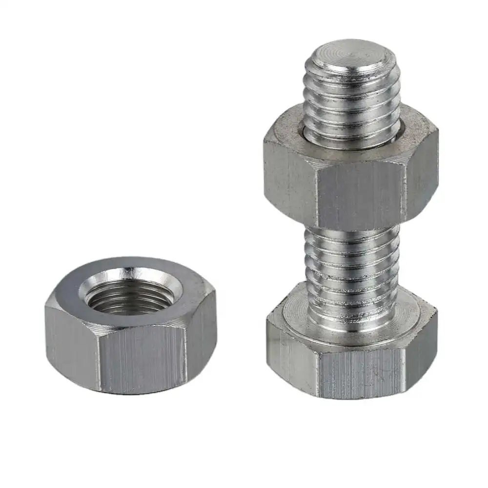 Wholesale High Quality Fasteners Bolts Nuts Din 933 Din 931 Din 934 M58 Hex Bolt Hex Nut/ Screw With Nut