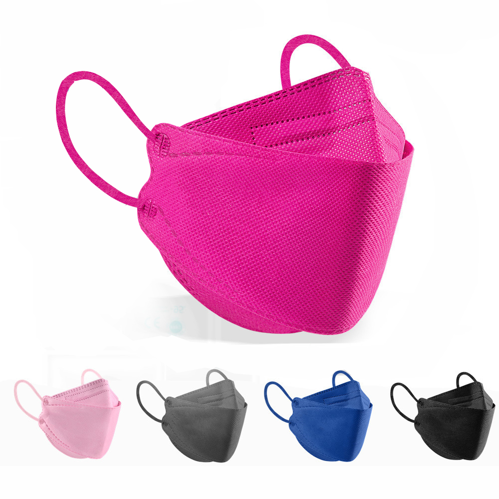 4ply Kf94 Rainbow Facemask Korean Masker Face Mask 4 Layer Custom Manufacturer Of Kf 94 Masker