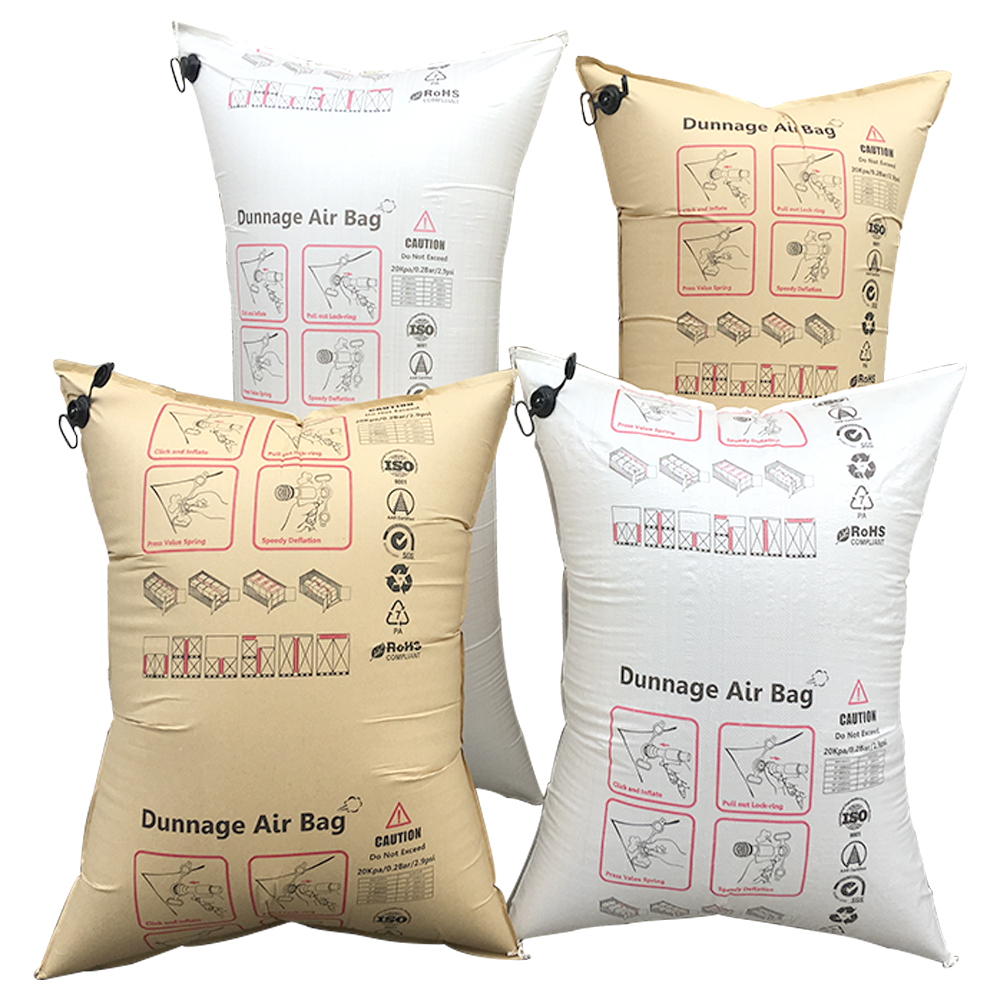 Cheap Price Packaging Bag Plastic Printed Kraft Brown Paper Bags Inflatable Air Dunnage Bag