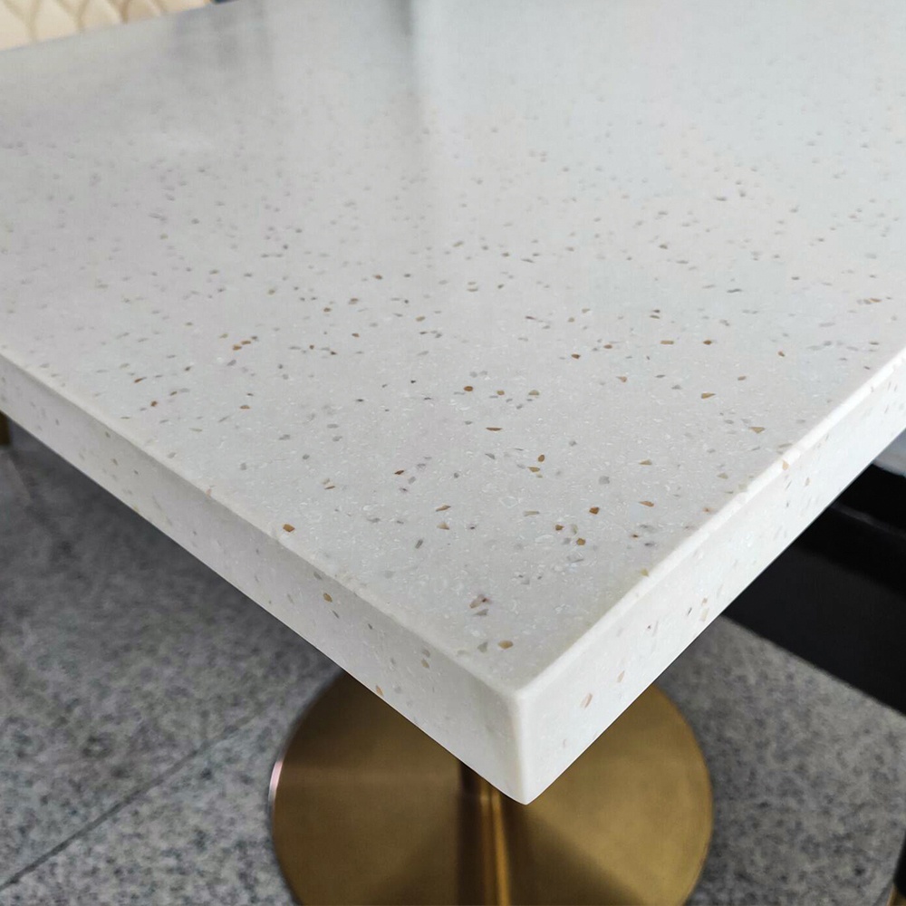(SP-RT488) современный 60X60 твердый белый акриловый обеденный стол