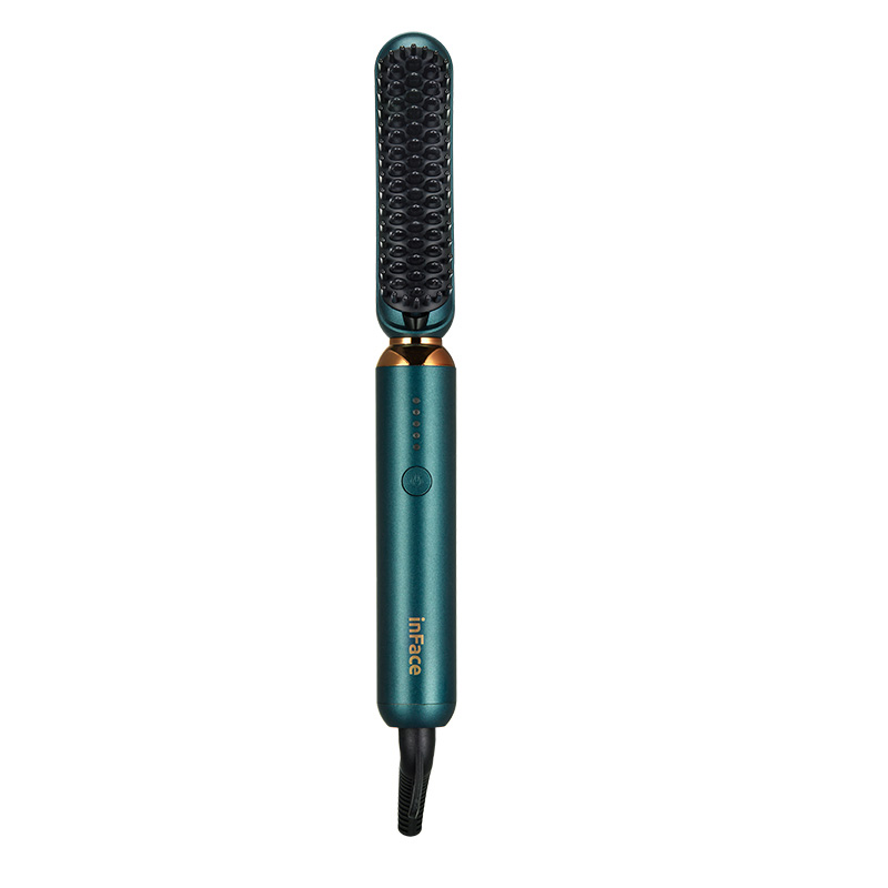 Xiaomi Inface ZH-10D Hair Straightener Comb Electric Straight Curly Hair Brush High Heat Styling Brush Curly hair
