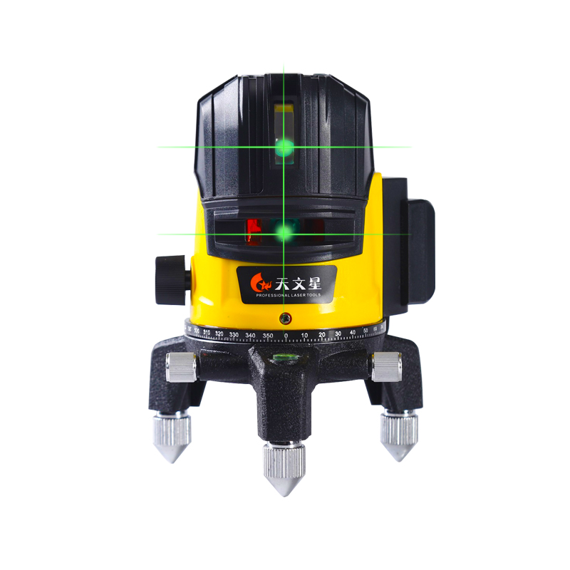 Processing Precision Stable Performance 360 Degree Fine-Tuning 5 Lines Cross Line Rotary Laser Level