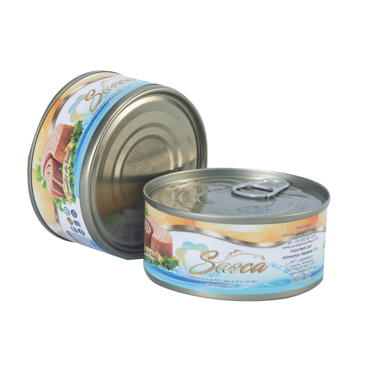 Atun En Agua Enlatado Atun En Aceite soja Enlatado 160g/170g/185 por lata Atun Enlatado