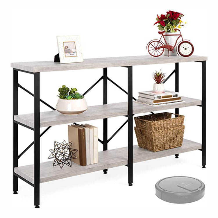 Modern Furniture Luxury Hallway Entryway Corner Side Wood Entrance Marble Top Console Table