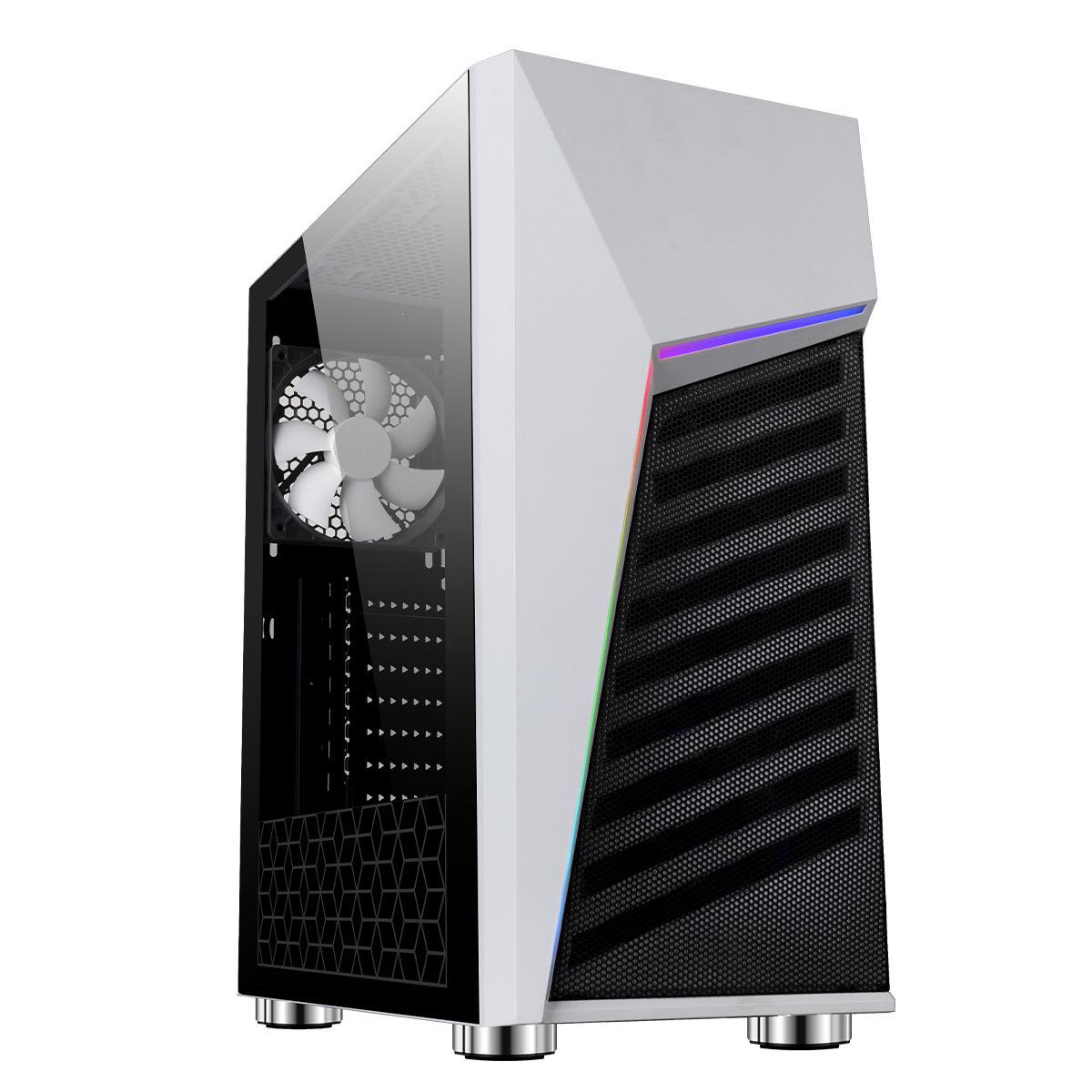 Y01W фабрика OEM хорошее качество игровой RGB свет мини itx чехол