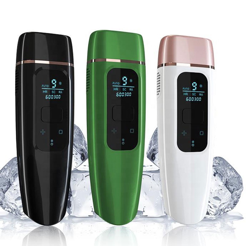 3 in 1 IPL Laser Hair Handset 2020 Permanent Ipl Hair Removal Laser Portable Handset Machine Ice 600000 Flashes for Women Home