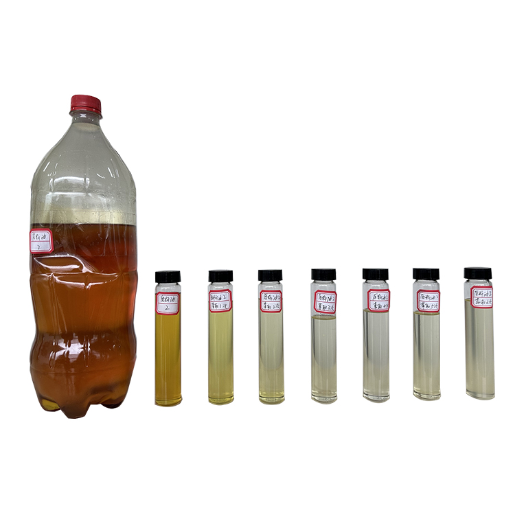 Factory Customization Used Black Engine oil Or Pyrolysis oil To Diesel oil Refinery Machine