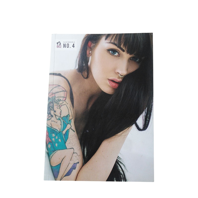 Paper Back Spot Uv Magazine Printing Custom Magazine Printer For Wholesale